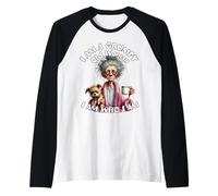 Je suis une vieille femme grincheuse Je suis qui je suis Mince patience Manche Raglan