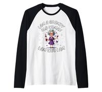 Je suis une vieille femme grincheuse Je suis qui je suis Mince patience Manche Raglan