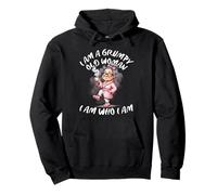 Je suis une vieille femme grincheuse Je suis qui je suis Mince patience Sweat à Capuche