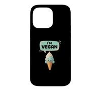 Je suis Vegan Happy Vegan, Amateur de crème glacée végétalienne à Base de Plantes Coque pour iPhone 14 Pro Max