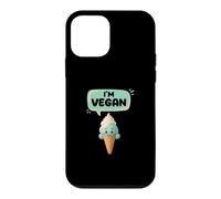 Je suis Vegan Happy Vegan, Amateur de crème glacée végétalienne à Base de Plantes Coque pour iPhone 12 Mini