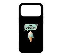 Je suis Vegan Happy Vegan, Amateur de crème glacée végétalienne à Base de Plantes Coque pour iPhone 17 Pro Max
