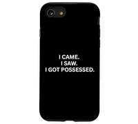 Je suis Venu de façon paranormale. J'Ai vu. J'Ai. Un Dicton obsédant Coque pour iPhone SE (2020) / 7/8