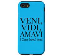 Je suis Venu, J'Ai vu, J'Ai adoré Veni, Vidi, Amavi Black Coque pour iPhone SE (2020) / 7/8