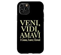 Je suis Venu, J'Ai vu, J'Ai adoré Veni, Vidi, Amavi Off Coque pour iPhone 11 Pro