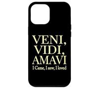 Je suis Venu, J'Ai vu, J'Ai adoré Veni, Vidi, Amavi Off Coque pour iPhone 12 Pro Max