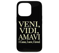 Je suis Venu, J'Ai vu, J'Ai adoré Veni, Vidi, Amavi Off Coque pour iPhone 13 Pro