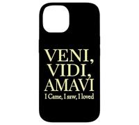 Je suis Venu, J'Ai vu, J'Ai adoré Veni, Vidi, Amavi Off Coque pour iPhone 14