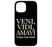 Je suis Venu, J'Ai vu, J'Ai adoré Veni, Vidi, Amavi Off Coque pour iPhone 15