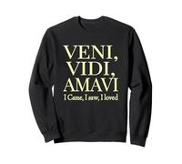 Je suis Venu, J'Ai vu, J'Ai adoré Veni, Vidi, Amavi Off Sweatshirt