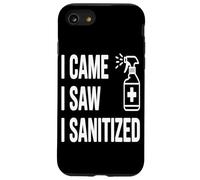 Je suis Venu, J'Ai Vu, J'Ai Assaini Amusant Propre Coque pour iPhone SE (2020) / 7/8