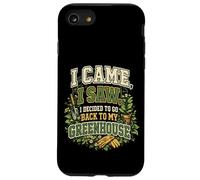 Je suis Venu, J'Ai vu, J'Ai décidé de Retourner dans Le Jardin de ma Serre Coque pour iPhone SE (2020) / 7/8