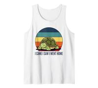 Je suis Venu, J'Ai vu, Je suis rentré chez Moi, Tortue, anxiété Sociale, rétro Débardeur