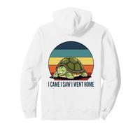 Je suis Venu, J'Ai vu, Je suis rentré chez Moi, Tortue, anxiété Sociale, rétro Sweat à Capuche