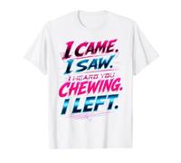 Je suis Venu, J'Ai vu, Je t'ai Entendu mâcher, Je suis Parti T-Shirt Graphique avec Valeur