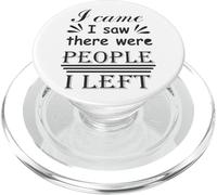 Je suis Venu, J'Ai vu qu'il y Avait des Gens Que J'Ai quittés PopSockets PopGrip pour MagSafe