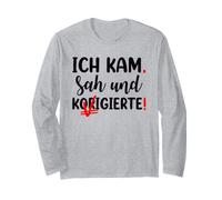 Je suis Venu vu et corrigé Professeur d'allemand Grammaire Manche Longue