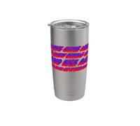 Je suis venue ici pour mâcher du chewing-gum et me botter le cul et je suis tout Gobelet isotherme en acier inoxydable double paroi
