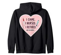Je suis venue, j'ai allaité, je suis infirmière à la retraite, soins infirmiers à la retraite Sweat à Capuche