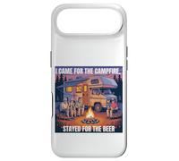 Je suis Venue pour Le feu de Camp, Je suis restée pour m'amuser en Camping avec de la bière Coque pour iPhone Air