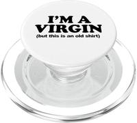 Je suis Vierge mais C'est Une Vieille Chemise PopSockets PopGrip pour MagSafe