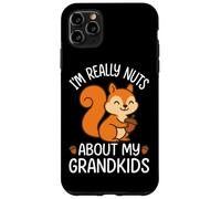 Je suis vraiment dingue de l'écureuil de mes petits-enfants Coque pour iPhone 11 Pro Max