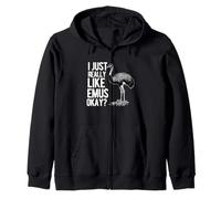 Je suis Vraiment Emus, d'accord, Bird Funny Emu, Hommes, Femmes Sweat à Capuche