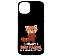 Je suis vraiment un panda roux dans un costume humain Coque pour iPhone 15 Plus