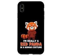 Je suis vraiment un panda roux dans un costume humain Coque pour iPhone XS Max