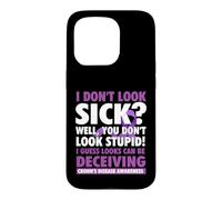 Je Suppose Que l'apparence Peut être trompeuse - Sensibilisation à la maladie de Crohn Coque pour iPhone 15 Pro