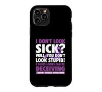 Je Suppose Que l'apparence Peut être trompeuse - Sensibilisation à la maladie de Crohn Coque pour iPhone 11 Pro