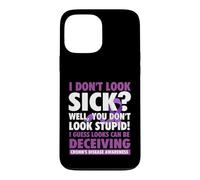 Je Suppose Que l'apparence Peut être trompeuse - Sensibilisation à la maladie de Crohn Coque pour iPhone 13 Pro Max