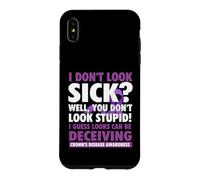 Je Suppose Que l'apparence Peut être trompeuse - Sensibilisation à la maladie de Crohn Coque pour iPhone XS Max