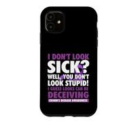 Je Suppose Que l'apparence Peut être trompeuse - Sensibilisation à la maladie de Crohn Coque pour iPhone 11