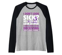 Je Suppose Que l'apparence Peut être trompeuse - Sensibilisation à la maladie de Crohn Manche Raglan