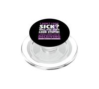 Je Suppose Que l'apparence Peut être trompeuse - Sensibilisation à la maladie de Crohn PopSockets PopGrip pour MagSafe