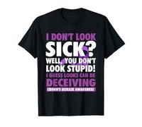 Je Suppose Que l'apparence Peut être trompeuse - Sensibilisation à la maladie de Crohn T-Shirt Graphique avec Valeur
