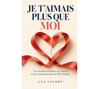 Je t’aimais plus que moi: Une histoire d’amour, de rupture et de reconstruction en 100 poèmes