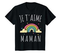 Je T' Aime Maman Cadeau Enfant Bébé Fête Des Mères T-Shirt