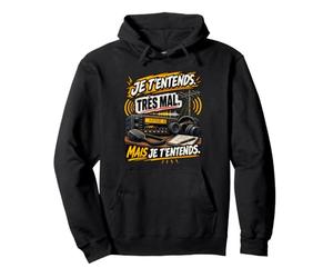 Je T’Entends Très Mal mais Je T’Entends Radioamateur Sweat à Capuche