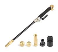 je-t Nettoyeur Haute Pression | Lance Et Buse De Pulvérisation, Pistolet D'arrosage Pour Jardin Et Voiture Avec Buse À Eau Réglable, je-t Power Lance À Eau Pulvérisateur Pour Nettoyage Pour Jardin