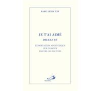 Je t'ai aimé - Dilexi te Exhortation apostolique sur l'amour envers les pauvres - Pape Léon XIV - Mediaspaul Qc - broché - Essai