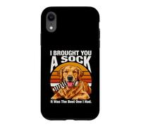 Je t'ai apporté Une Chaussette, c'était la Meilleure Que J'Ai eue Coque pour iPhone XR