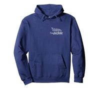 Je t'aime à l'imparfaite Sweat à Capuche, Unisexe pour Adultes, Bleu Marine, XXL