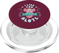 Je t'aime ALOTL Cute Axolotl Axolotls Meme PopSockets PopGrip pour MagSafe
