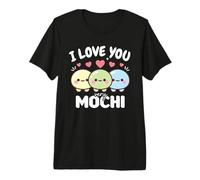 Je t'aime Beaucoup Mochi T-Shirt Haut de Gamme