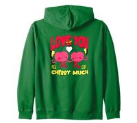 Je t'aime, Cherry, Beaucoup de Mignonne, Coquette, drôle Sweat à Capuche