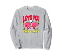 Je t'aime, Cherry, Beaucoup de Mignonne, Coquette, drôle Sweatshirt