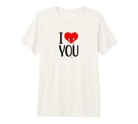 Je t'aime cœur saignant Souriant avec des Crocs T-Shirt Haut de Gamme
