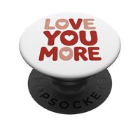 Je t'aime davantage PopSockets PopGrip Adhésif